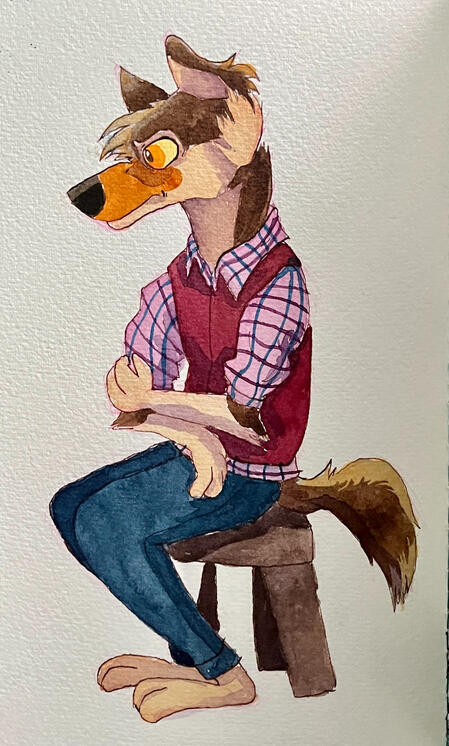 Traditional Fullbody; simple shading no background