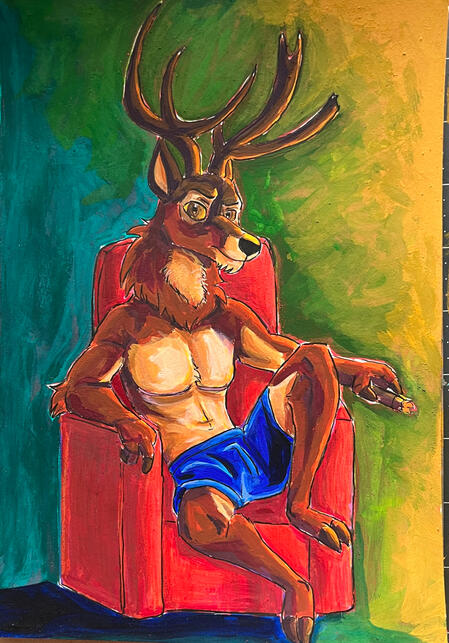 Traditional Fullbody; fully rendered, + background ($85) Traditional Fullbody; fully rendered, + background ($85)