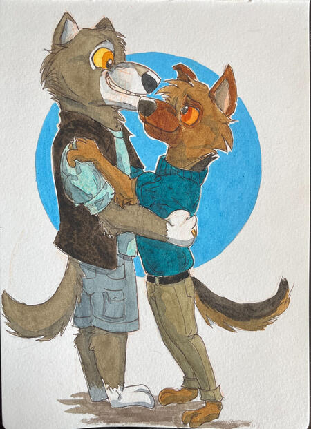 Traditional Fullbody; simple shading, simple bg