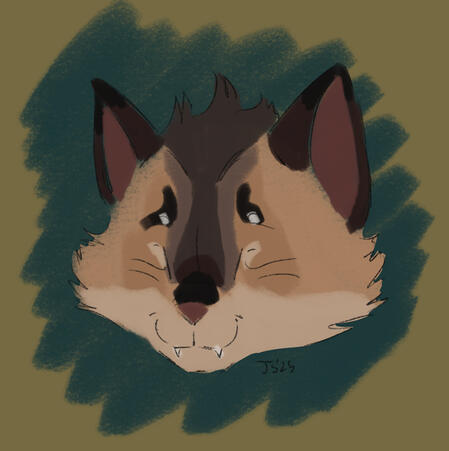 Digital Sketch; colored headshot ($5) Digital Sketch; colored headshot ($5)
